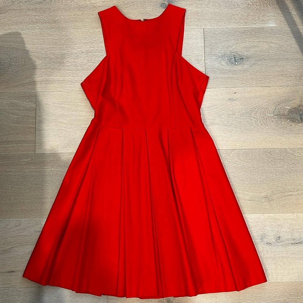 Playful apple red dress